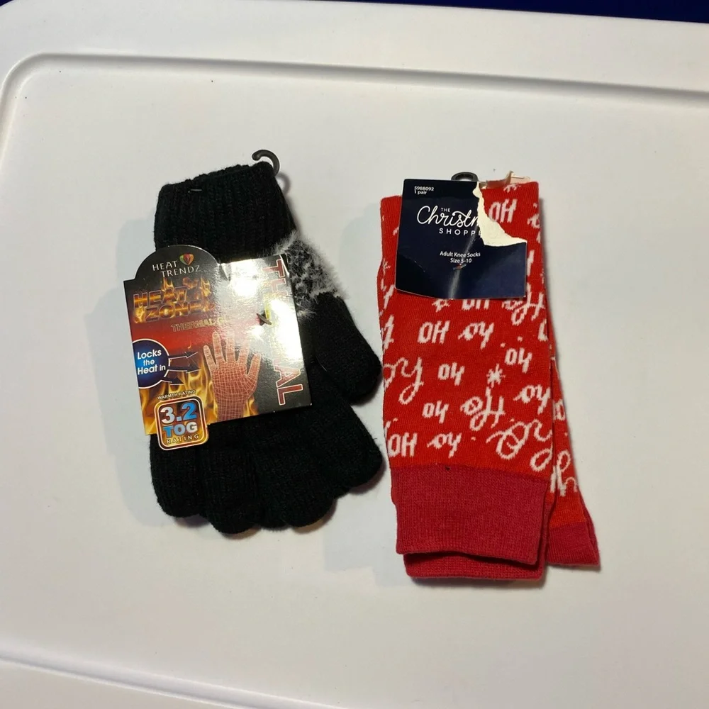 Winter Glove’s & Christmas Socks